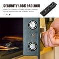 Portable TSA Customs Code Lock PC Luggage Lock Built in Sunk Lock Anti