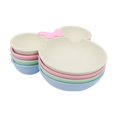 thumbnail image 5 of 3pcs Wheat Straw Baby Cartoon Tableware Set Children's Dishes Kids Dinner Platos Baby Feeding Plate Training Bowl Spoon Fork beige, 5 of 5