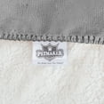 thumbnail image 6 of PETMAKER 50x60-Inch Reversible Sherpa Fleece Waterproof Dog Blanket (Gray), 6 of 8