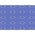 thumbnail image 1 of Ahgly Company Indoor Rectangle Patterned Sky Blue Dress Blue Area Rugs, 7' x 9', 1 of 6