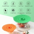 thumbnail image 5 of Silicone Lids,Reusable Heat Resistant Suction Lids,Food Suction Lids,Silicone Suction Lids For Cups,Bowls,Plates,Pots,Pans,Stove Top,Oven 20CM, 5 of 8