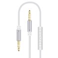 thumbnail image 1 of Car Stereo System AUX Cable Computer Headphone 3.5mm wire control Handsfree Phone Call Wire Control 3.5mm Jack Audio Cord, 1 of 8