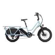 RadWagon™ 5 Electric Cargo Bike, 750W Electric Bike, 28 MPH Electric Bike With 15Ah 720 Wh Safe Shield Advanced External Battery, Blue