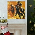 thumbnail image 6 of Rodeo Wild West Scene - Canvas, 6 of 10