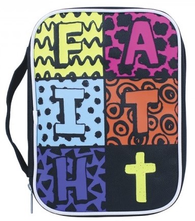Bible Cover-Canvas-Faith-Medium - Walmart.com - Walmart.com