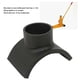 thumbnail image 3 of High Strength Bottle Jack Adapter Saddle for 3in Tube - Hydraulic Lifting Axle Saddle, Black, 3 of 5