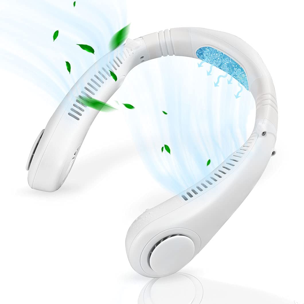 Personal Neck Fan,Portable Neck Cooling 