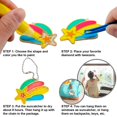 thumbnail image 3 of Create Your Own Unicorn Window Art, DIY Unicorn Window Suncatchers, Crystal Pendant, Arts and Craft Kits for Kids Ages 3-12, 3 of 6