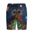 thumbnail image 6 of Wall-E Pajama Shorts for Men, Summer Graphic Lounge Pajama Bottoms Soft Sleep Pjs Pants with Drawstring & Pockets, 6 of 8