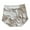 Grey, variant on Women High Waist Panties Solid Color Bowknot Decor Wave Trim Control Belly Hip Lifting Briefs Breathable Underpants
