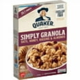 thumbnail image 2 of Quaker Simply Granola Breakfast Cereal, Oats Honey Raisins & Almonds, 24.1 oz Box pack of 1, 2 of 5