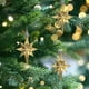 thumbnail image 4 of Adorno para árbol de Navidad de ocho puntas - Oro, 4 of 6