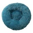 thumbnail image 1 of Washable Calming Comfy Donut Style Plush Pet Cat Or Dog Bed, 1 of 1