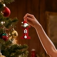 thumbnail image 4 of Decoraciones Del Árbol de Navidad Decoración Del Árbol de Navidad de 26 Letras Colgante Ornamentos Del Árbol de Navidad Ornamentos de Navidad Personalizados Decoración de Navidad Decoración Colgante D, 4 of 6