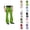 Green-a, variant on 70s Disco Pants for Men Solid Color Bell Bottom Casual Flared Pants with Pockets 70s Disco Outfits