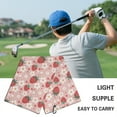 thumbnail image 5 of Yuyamidu Strawberry Golf Towel Cherry Blossom Cleaning Towel for Golf Bags Soft and Comfortable Machine Washable Golf Accessories for Women, Pink, 5 of 7