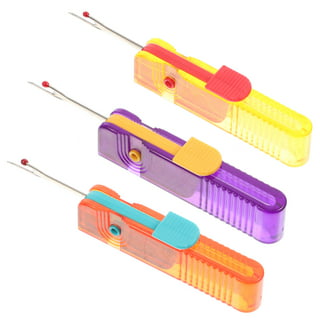 20 Pcs Seam Ripper Stitches Knife Stitches Removal Kit Threading Tool Scissors with Cover Puller Embroidery Remover DIY Cross Stitch Tool Embroidery
