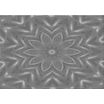 thumbnail image 1 of Ahgly Company Indoor Rectangle Patterned Ash Gray Area Rugs, 2' x 4', 1 of 6
