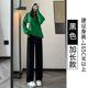 thumbnail image 1 of Pantalones casuales holgados con forro polar gris para mujer, pantalones deportivos hasta los tobillos de moda para otoño/invierno, 1 of 4