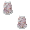 thumbnail image 3 of Greeniant Ropa para perros, ropa para mascotas, traje Tang, estilo chino de Año Nuevo, calidez de invierno, varios tamaños, Pomerania, abanico XXL, flor Type1 NO1 Greeniant CBP187574, 3 of 5