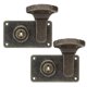 thumbnail image 1 of 2Pcs Suitcase Lock Hasps Modern Latch Iron Bronze Decorative Toggle Catch Lock For Suitcase Boxes Case Luggage Briefcase Bronze, 1 of 4