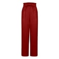 thumbnail image 7 of UAMVSH Lounge Pants Women Trendy Sparkly Slack Elastic Waist Drawstring Long Pants Night-Out Shiny Club Party Outfits Pants, 7 of 7