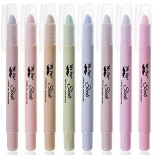 Mr. Pen- Aesthetic Highlighters and Pens No Bleed, 12 Pack, Pastel Color, Black Ink, No Bleed Highlighters for Bibles