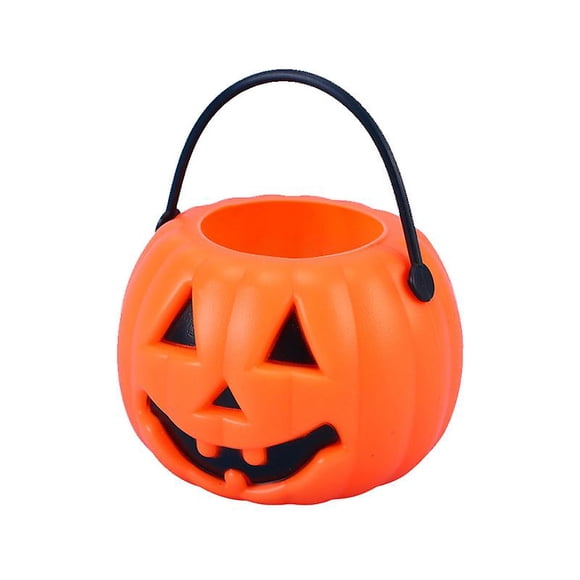 Cubo de calabaza de 24 piezas para decoraciones de Halloween