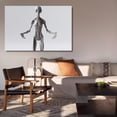 thumbnail image 6 of Ai Generated Alien Creature Canvas Poster Bedroom Decor Sports Landscape Office Room Decor Gift,Frame-style,20x30inch(50x75cm), 6 of 8
