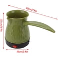 thumbnail image 3 of Fockety Turkish Coffee Maker, 500ml Electric Coffee Maker for Arabic, Greek and Turkish Coffee, Hot Kettle, Tea, Coffee (Green), 3 of 5