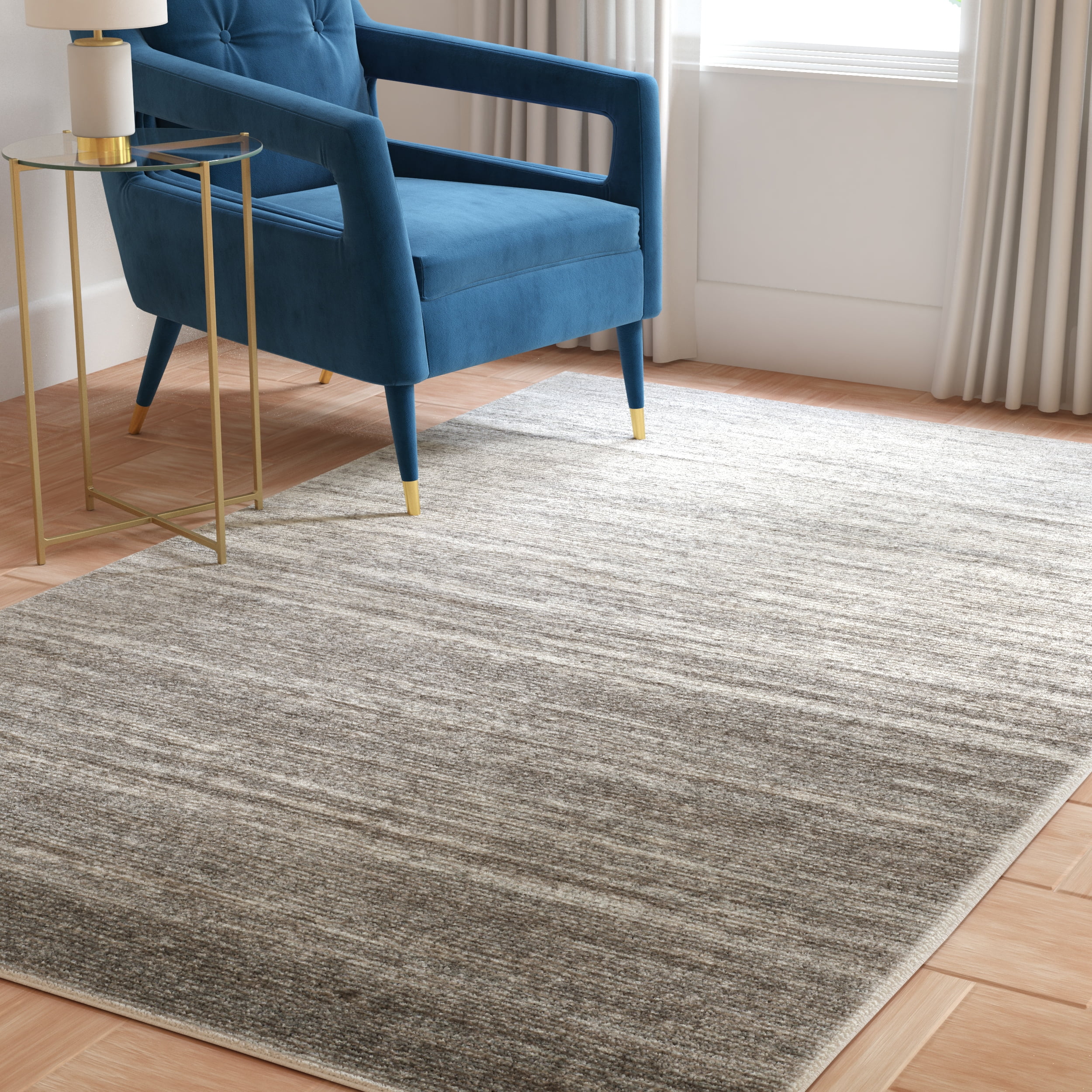Safavieh Adirondack Esmond Striped Area Rug, Light Gray/Gray, 12' x 15'