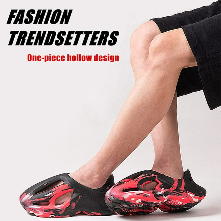 Foam Runner Shoes for Man Women, Foam Runner Sneakers, Thick  Non-Slip,Quick-Drying,Breathable,Super Soft,Sleek Beach Sandals