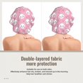 thumbnail image 2 of Disketp Cute Cat Adjustable Sleeping Hair Cap, Hairband Sleeping Cap Turban, Unisex, Available for Curly and Straight Hair, 2 of 6