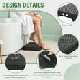 thumbnail image 2 of SOYO Heavy Duty Mobility One Step Stool, Indoor/Outdoor Non-Slip Step Platform Assistive Devices for Adults and Elderly, Portable Standing Supports for Cars, Bed, Door, Stair or Bathroom, Black-Black, 2 of 8