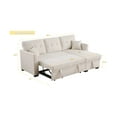 thumbnail image 6 of Reversible Sleeper Sectional Sofa with Storage Chaise and Pull Out Sleeper Bed, 6 of 6