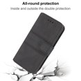 thumbnail image 2 of Dteck Case for Samsung Galaxy A53 5G,Rugged Shockproof Luxury Flip Leather Wallet Card Slot Kickstand TPU Case Cover,Black, 2 of 6