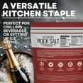 thumbnail image 3 of Rock Salt for Ice Cream Making, Universally Compatible Coarse and Non-Iodized Salt for All Ice Cream Maker, 5 lb Bag, 3 of 4