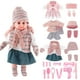 thumbnail image 1 of Set de juego para muñecas DeAO de 36 cm con 3 prendas y accesorios, 1 of 7
