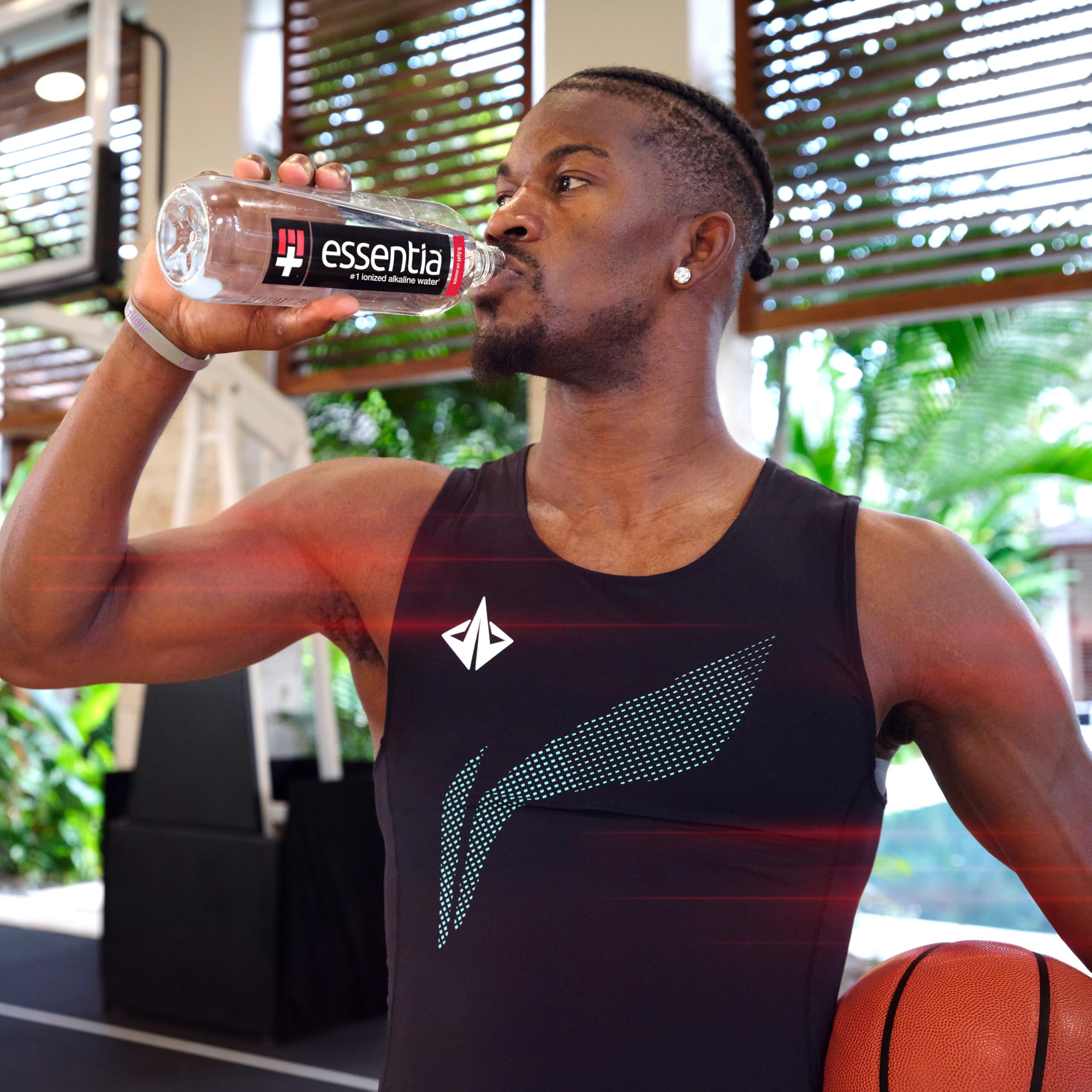 Essentia Water LLC SCH4&nbsp;, 99.9% Pure, Infused with Electrolytes for a Smooth Taste, pH 9.5 or Higher; Ionized Alkaline Water, Black, 42.3 Fl Oz (Pack of 12)