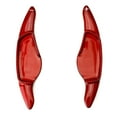 thumbnail image 2 of High Gloss Red Genuine Carbon Fiber Larger Paddle Shifter Extensions For For All New BMW 3 4 5 7 Series X3 X4 X5 X6 (Gxx Chassis), 2 of 6