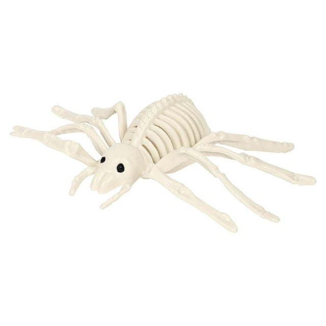 Esqueleto de araña de Halloween, decoración de Halloween, esqueleto de animal, accesorio de fiesta aterrador para patio trasero