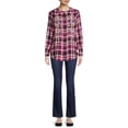 thumbnail image 4 of The Pioneer Woman Embroidered Flannel with Long Sleeves, 4 of 7