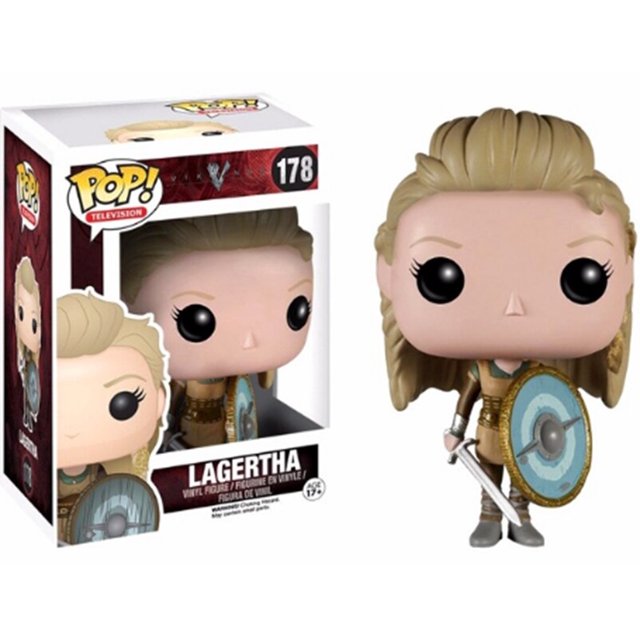 FUNKO POP-figuras de acción de Vikings LAGERTHA, muñecos de vinilo de RAGNAR LOTHBROK 178, Seer 177, regalos para niños xuanjing unisex