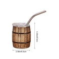 thumbnail image 3 of Foqnuq 304 Stainless Steel Beer Mug, Portable Mini Shot Glass, Small Drink Tumbler, Insulated Beer Cup with Straw, Ideal for Camping, BBQ, Outdoor Parties, and Travel, 3 of 6