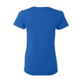 thumbnail image 2 of Gildan - Heavy Cotton Womenâ€™s T-Shirt - 5000L - Royal - Size: L, 2 of 4
