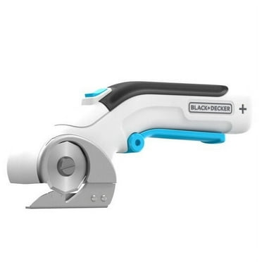 BLACK DECKER 4V MAX Rotary Cutter, Cordless, USB Rechargeable (BCRC115FF) , White