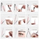 thumbnail image 5 of Nail Clippers, 18 pcs Manicure Pedicure Set, Nail Scissors Cuticle Remover for Men Women, Stainless Steel Nail Care Grooming Kit with Leather Case, 5 of 5