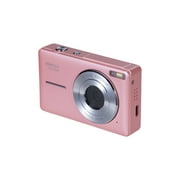 Vivitar Popsnap Compact Digital Camera, Pink, 16X Zoom, 1080p, Built-in Flash, Micro SD, Slim Lightweight Pocket Design