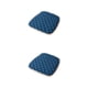 thumbnail image 1 of Wosthever Almohadillas para sillas lavables a máquina para comedor - Materiales duraderos y protectores Cojines absorbentes cómodos Relleno azul Rellenar con algodón PP 2Conjunto, 1 of 6