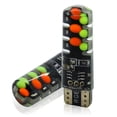 thumbnail image 3 of Focos Liquidación LED Control remoto T10 W5W Luz de coche RGB Luz intermitente estroboscópica con controlador, 3 of 5